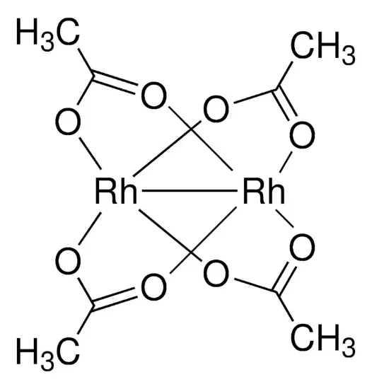 图片 二聚醋酸铑，Rhodium(II) acetate dimer [Rh2(OAc)4]；99.9% trace metals basis