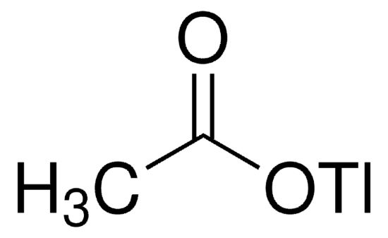 图片 醋酸铊(I)，Thallium(I) acetate [TlOAc]；purum, ≥97.0%