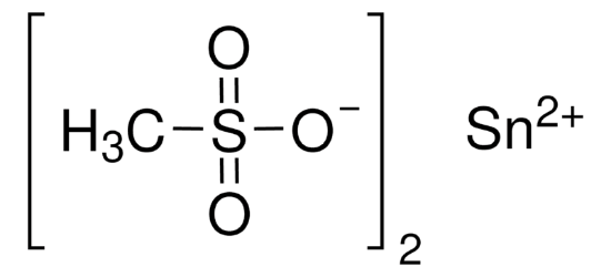 图片 甲基磺酸锡溶液，Tin(II) methanesulfonate solution；50 wt. % in H2O