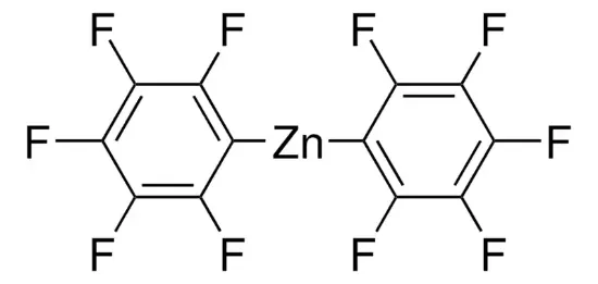 图片 二(五氟苯基)锌，Bis(pentafluorophenyl)zinc；97%