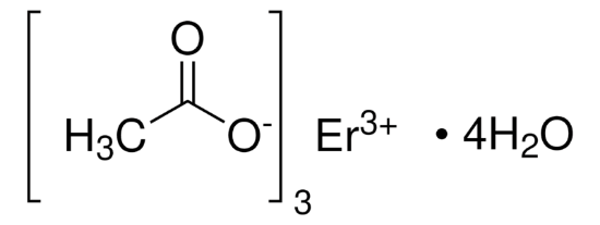 图片 醋酸铒(III)水合物，Erbium(III) acetate hydrate；99.9% trace metals basis