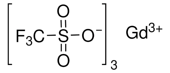 图片 三氟甲磺酸钆(III)，Gadolinium(III) trifluoromethanesulfonate；98%