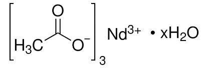 图片 乙酸钕(III)水合物，Neodymium(III) acetate hydrate；99.9%