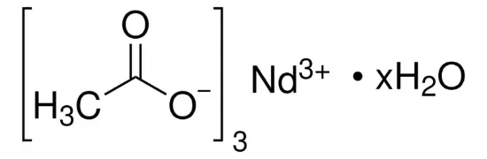 图片 乙酸钕(III)水合物，Neodymium(III) acetate hydrate；99.9%