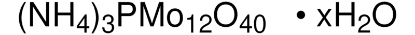 图片 磷钼酸铵水合物，Ammonium phosphomolybdate hydrate