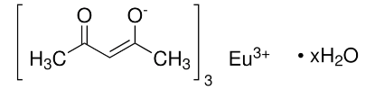 图片 乙酰丙酮化铕(III)水合物，Europium(III) acetylacetonate hydrate [Eu(acac)3]