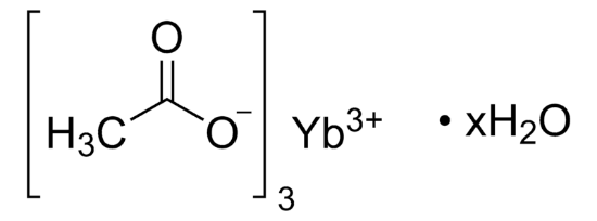 图片 乙酸镱(III)水合物，Ytterbium(III) acetate hydrate；99.95% trace metals basis