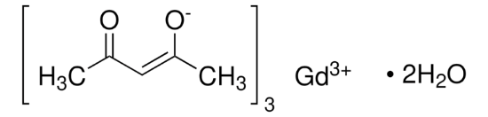 图片 乙酰丙酮合钆(III)水合物，Gadolinium(III) acetylacetonate hydrate [Gd(acac)3]；99.9% trace metals basis