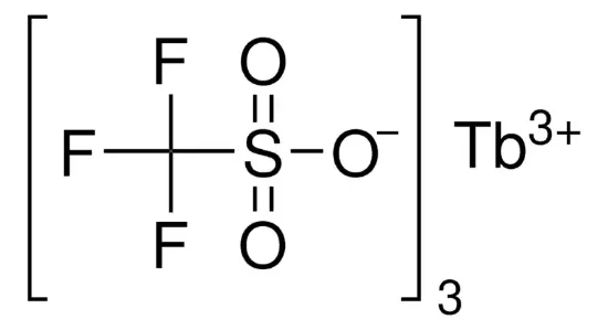 图片 三氟甲烷磺酸铽(III)，Terbium(III) trifluoromethanesulfonate；≥97%