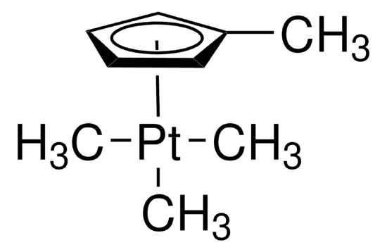 图片 三甲基(甲基环戊二烯基)合铂(IV)，Trimethyl(methylcyclopentadienyl) platinum(IV) [MeCpPtMe3]；packaged for use in deposition systems