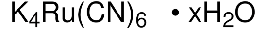 图片 六氰基钌(II)酸钾水合物，Potassium hexacyanoruthenate(II) hydrate