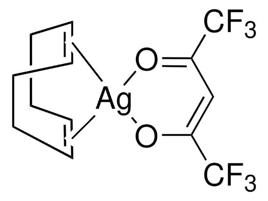 图片 (1,5-环辛二烯)(六氟乙酰丙酮酸)银(I)，(1,5-Cyclooctadiene)(hexafluoroacetylacetonato)silver(I)；99%