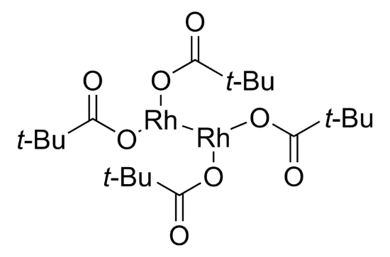 图片 三甲基乙酸铑(II)二聚体；Rhodium(II) trimethylacetate, dimer；≥99.9% trace metals basis