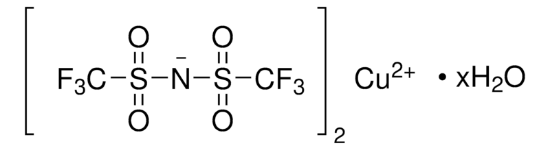 图片 三氟甲烷磺酰亚胺铜水合物，Copper(II) trifluoromethanesulfonimide hydrate