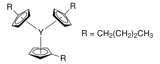 图片 三(丁基环戊二烯)化钇(III)，Tris(butylcyclopentadienyl) yttrium(III)；99.9% trace metals basis