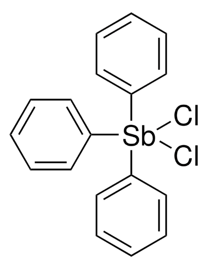 图片 三苯基二氯化锑(V)，Triphenylantimony(V) dichloride；99%