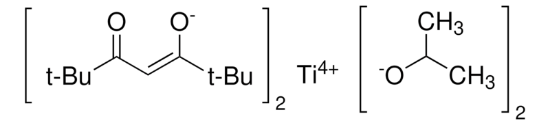 图片 二异丙氧基双(2,2,6,6-四甲基-3,5-庚二酮酸)钛(IV)，Titanium(IV) diisopropoxidebis(2,2,6,6-tetramethyl-3,5-heptanedionate)；99.99%