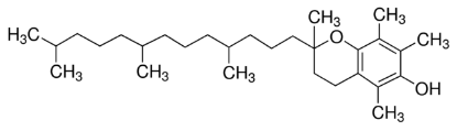 图片 DL-α-生育酚，DL-α-Tocopherol；A physiological membrane-bound antioxidant that protects cell membrane lipids from oxidative damage by free radicals.