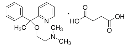 图片 多西拉敏琥珀酸盐，Doxylamine succinate salt