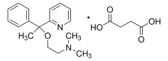 图片 多西拉敏琥珀酸盐，Doxylamine succinate salt