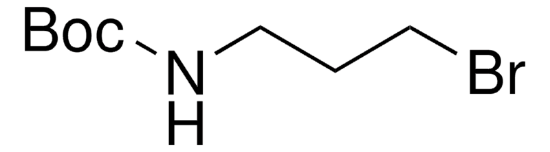 图片 3-(Boc-氨基)丙基溴，3-(Boc-amino)propyl bromide；≥96.0% (GC)
