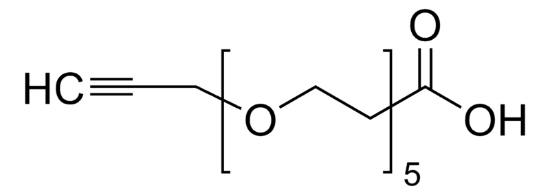 图片 炔丙基-PEG5-酸，Alkyne-PEG5-acid；liquid