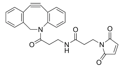 图片 二苯并环辛基马来酰亚胺，Dibenzocyclooctyne-maleimide；for Copper-free Click Chemistry