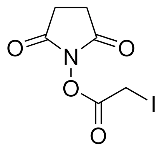 图片 碘乙酸-N-羟基琥珀酰亚胺酯，Iodoacetic acid N-hydroxysuccinimide ester；powder