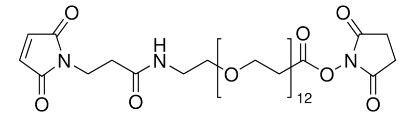 图片 马来酰亚胺-PEG12-NHS酯，Maleimide-PEG12-succinimidyl ester；liquid