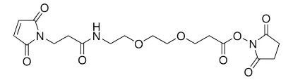 图片 马来酰亚胺-PEG2-琥珀酰亚胺酯，Maleimide-PEG2-succinimidyl ester；≥95%