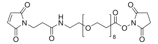 图片 马来酰亚胺-PEG8-琥珀酰亚胺酯，Maleimide-PEG8-succinimidyl ester；liquid