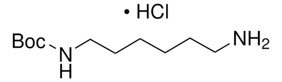 图片 N-Boc-1,6-己二胺盐酸盐，N-Boc-1,6-hexanediamine hydrochloride；97%