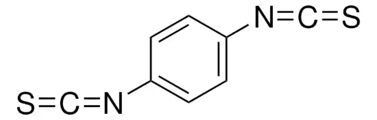 图片 对苯二异硫氰酸酯，p-Phenylene diisothiocyanate [PDITC]；98%