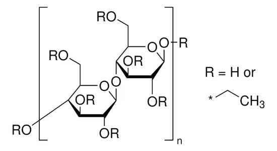 图片 乙基纤维素，Ethyl cellulose [EC]；48.0-49.5% (w/w) ethoxyl basis