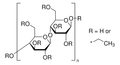 图片 乙基纤维素，Ethyl cellulose [EC]；viscosity 4 cP, 5 % in toluene/ethanol 80:20(lit.), extent of labeling: 48% ethoxyl