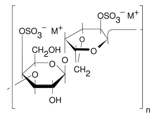 图片 ι-角叉菜聚糖 [ι-卡拉胶]，ι-Carrageenan；commercial grade, Type II, Predominantly iota carrageenan