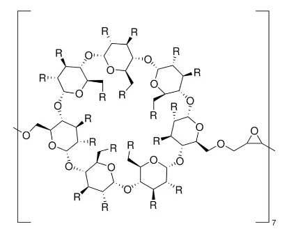 图片 β-环糊精聚合物，β-Cyclodextrin polymer；powder