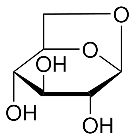图片 1,6-脱水-β-D-葡萄糖，1,6-Anhydro-β-D-glucose；analytical standard, ≥99% (TLC)