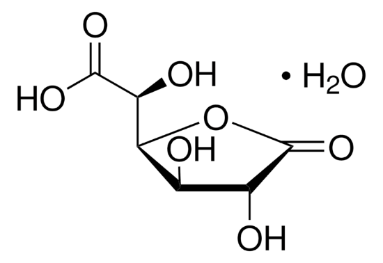图片 D-糖酸1,4-内酯一水合物，D-Saccharic acid 1,4-lactone monohydrate [DSAL]；≥98.0% (HPLC)
