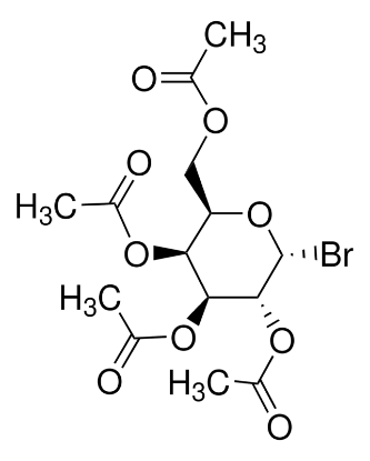 图片 乙酰溴-α-D-半乳糖，Acetobromo-α-D-galactose；≥93% (TLC)