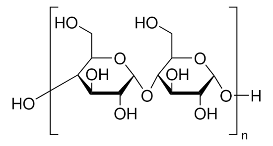 图片 淀粉来源于小麦，Starch (from wheat)；for biochemistry