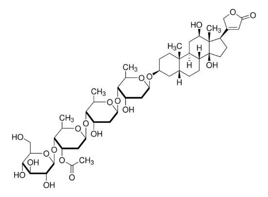 图片 毛花苷C，Lanatoside C；≥95%