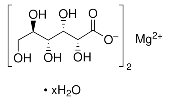 图片 葡萄糖酸镁水合物，Magnesium D-gluconate hydrate；≥98%