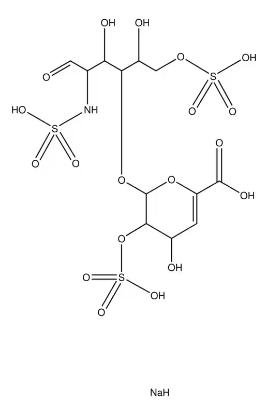 图片 肝素二糖I-S钠盐，Heparin disaccharide I-S sodium salt；sulfated heparin fragment