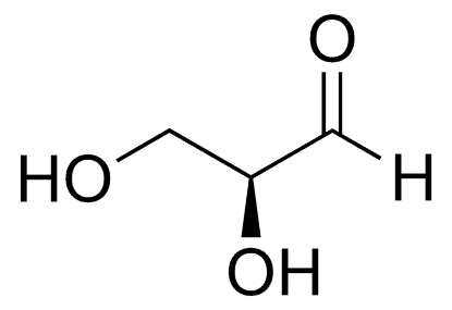 图片 L-(−)-甘油醛，L-(−)-Glyceraldehyde；≥90% (HPLC)