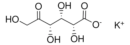 图片 5-酮-D-葡萄糖酸钾盐，5-Keto-D-gluconic acid potassium salt；≥98.0%