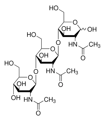 图片 N,N',N''-三乙酰基壳三糖，N,N′,N′′-Triacetylchitotriose [NAG3]；≥93% (HPLC)