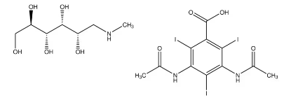 图片 泛影葡胺，Meglumine diatrizoate；organic