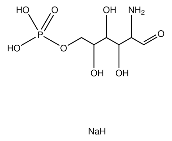 图片 D-葡萄糖胺6-磷酸钠盐，D-Glucosamine 6-phosphate sodium salt；≥98%