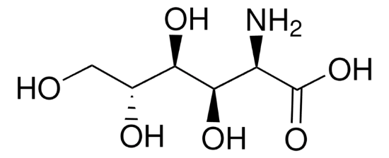 图片 D-氨基葡萄糖酸，D-Glucosaminic acid；≥98%